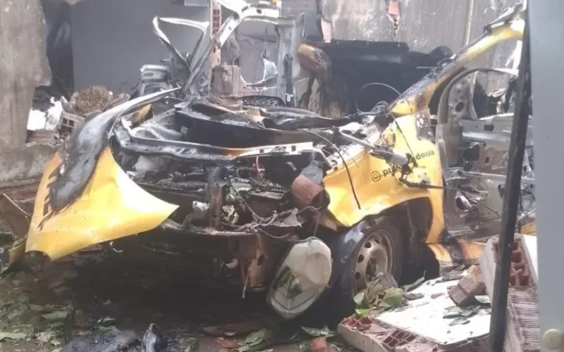 Homem morre após explosão de carro a gás que destruiu casa em Sapé