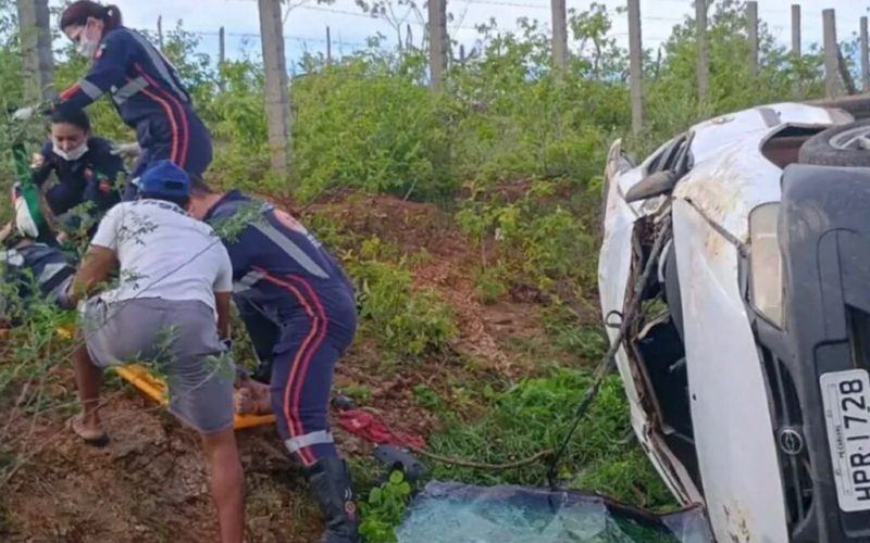 Jovem morre após acidente na rodovia entre Cabaceiras e Boa Vista