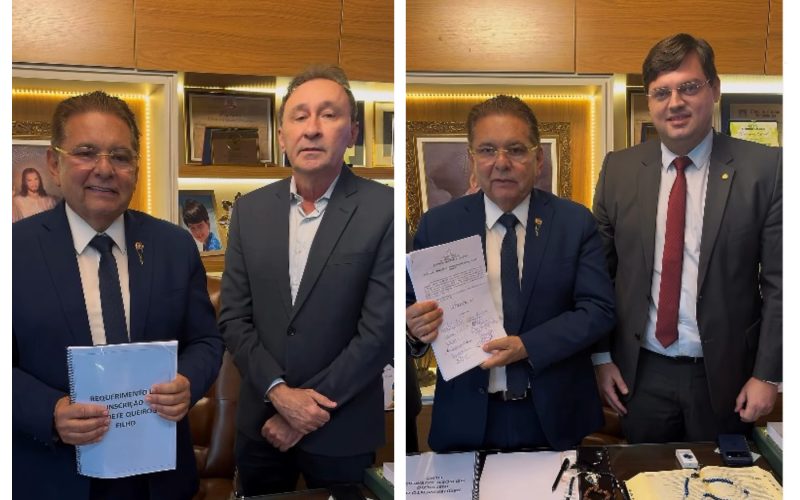 Deusdete Queiroga e Taciano Diniz se inscrevem para disputar vagas abertas no TCE