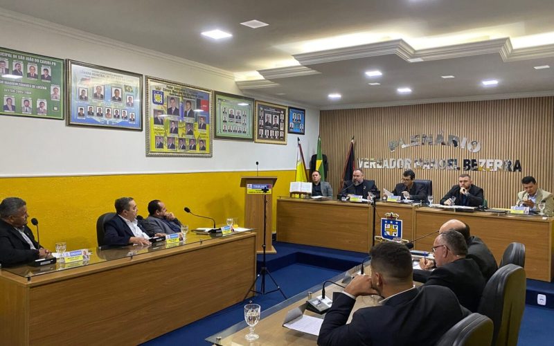São João do Cariri será a primeira Câmara do Cariri a anular eleição antecipada da Mesa Diretora após recomendação do MPPB