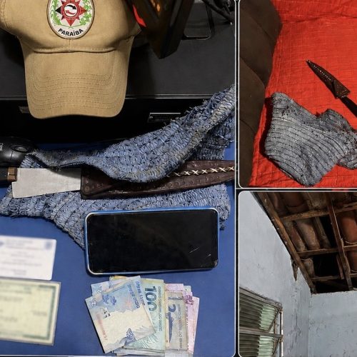 Homem é preso após furto em residência na zona rural de São Domingos do Cariri
