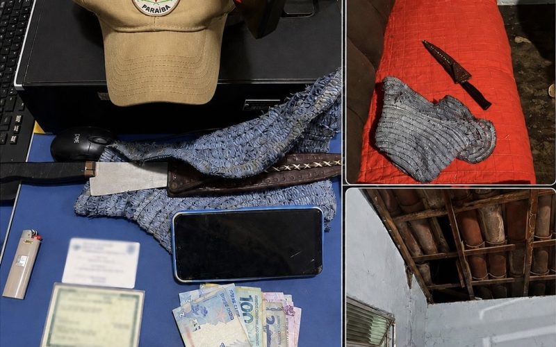 Homem é preso após furto em residência na zona rural de São Domingos do Cariri