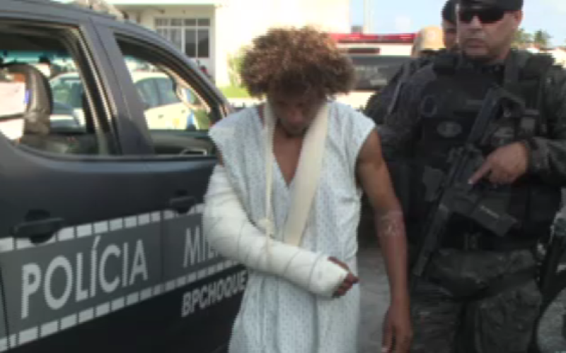 Suspeito de participar de troca de tiros que matou policial militar na Grande João Pessoa é transferido para a carceragem