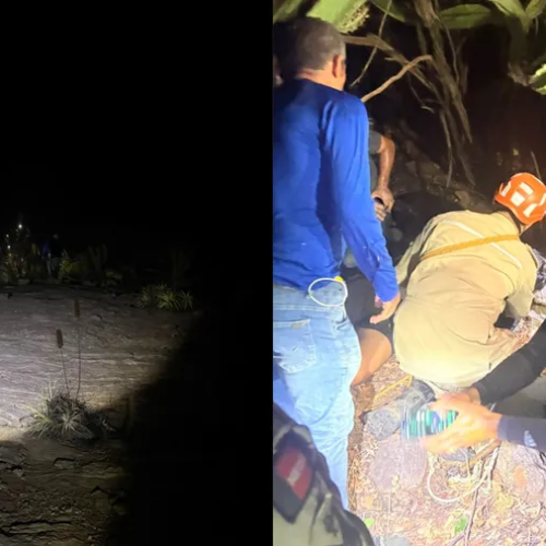 Homem é resgatado em área de mata no Sertão da Paraíba