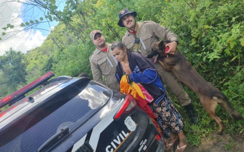 Mulher é encontrada em mata após mais de 20 dias desaparecida