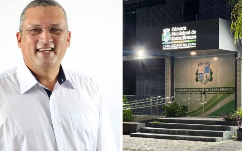 Presidente da Câmara de Serra Branca ignora recomendação do MP sobre eleição antecipada da mesa