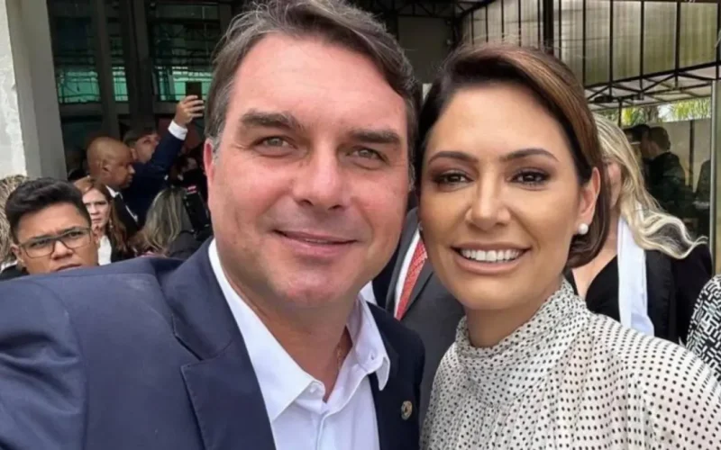 Flávio pede desculpas a Michelle e faz convite para “caminharem juntos”