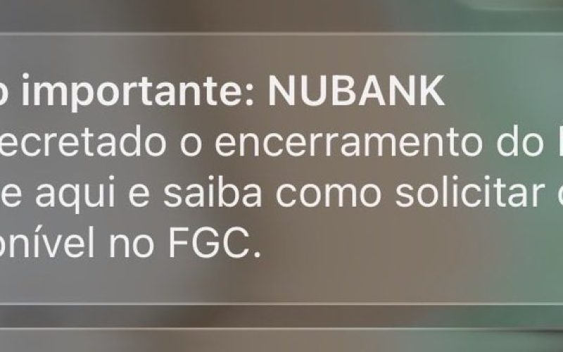 Nubank envia e-mail por engano sobre suposta liquidação do banco; instituição segue operando