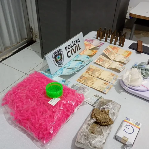Polícia Civil deflagra operação contra o tráfico de drogas em São João do Cariri e prende suspeito em flagrante