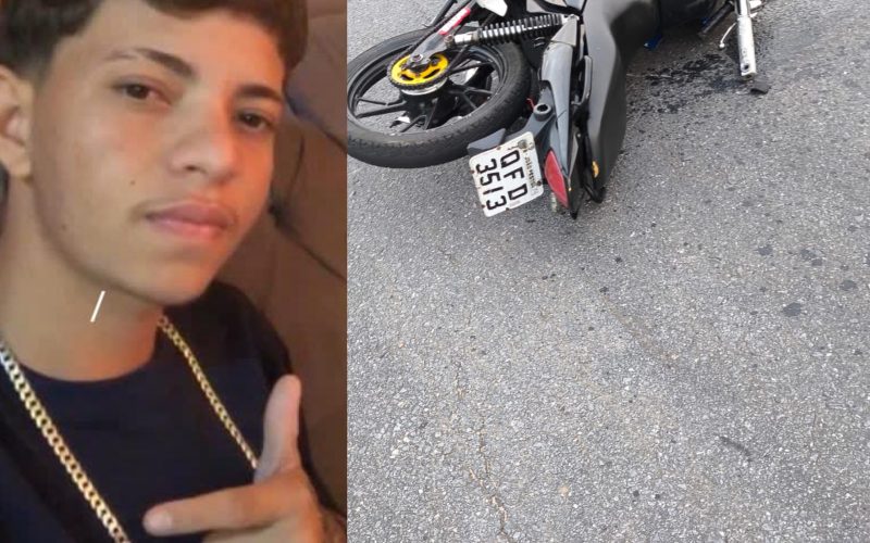 Jovem morre em grave acidente de moto na Curva do Relva, em Boqueirão