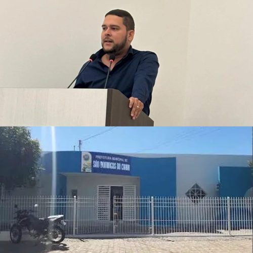 Vereador de oposição Brenner Santos denuncia funcionários fantasmas na prefeitura de São Domingos do Cariri