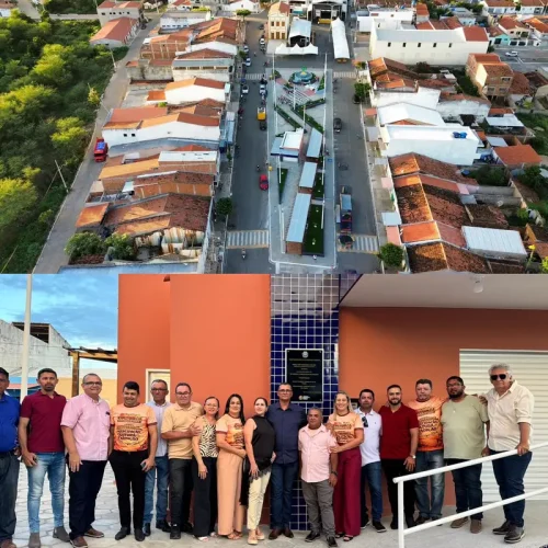 Prefeito entrega nova Praça Raimundo Asfora durante comemorações dos 32 anos de São Domingos do Cariri