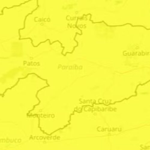 Inmet emite alerta de chuvas intensas para todas as cidades da Paraíba