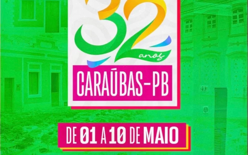 Caraúbas celebra 32 anos de emancipação política com programação especial para a população