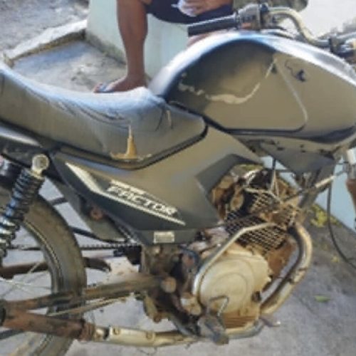 Homem é preso pela Polícia Militar com motocicleta adulterada em Camalaú