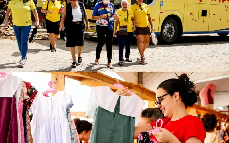 Turistas de Recife visitam Feira Entre Linhas e Calçadas em São Domingos do Cariri e elogiam qualidade das confecções
