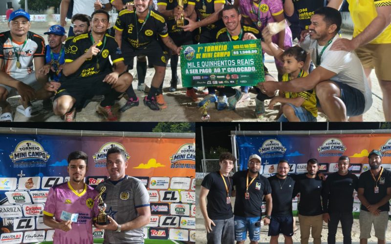 Borussia Barra de Xandu conquista o título do 1º Torneio de Mini Campo do Sítio Pau Ferro