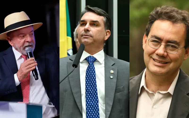 Lula tem empate técnico com Flávio Bolsonaro e Augusto Cury no 2° turno, aponta Nexus/BTG