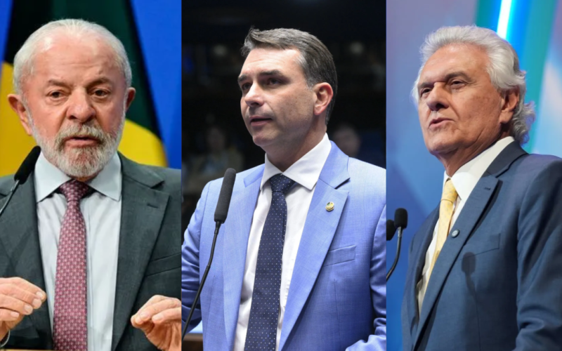 Lula tem empate técnico com Flávio e Caiado no 2º turno, diz pesquisa Real Time Big Data