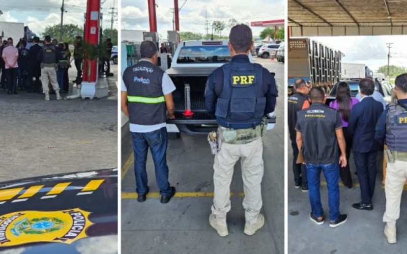 Força-tarefa de mobilização nacional fiscaliza postos de combustíveis na Paraíba