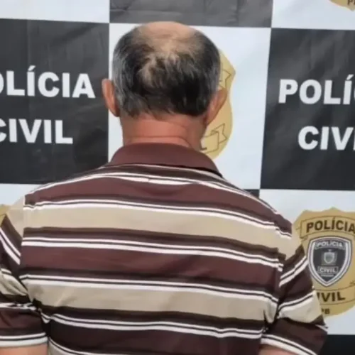 Idoso é preso suspeito de estuprar sobrinha de 11 anos, no Agreste da Paraíba