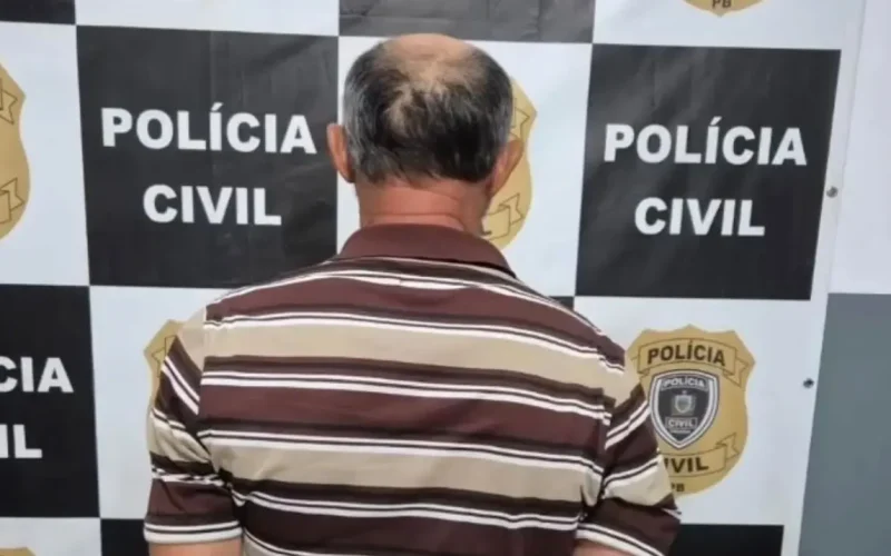 Idoso é preso suspeito de estuprar sobrinha de 11 anos, no Agreste da Paraíba