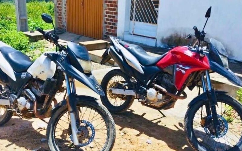 Polícia Militar apreende motocicletas com sinais de adulteração em São João do Tigre