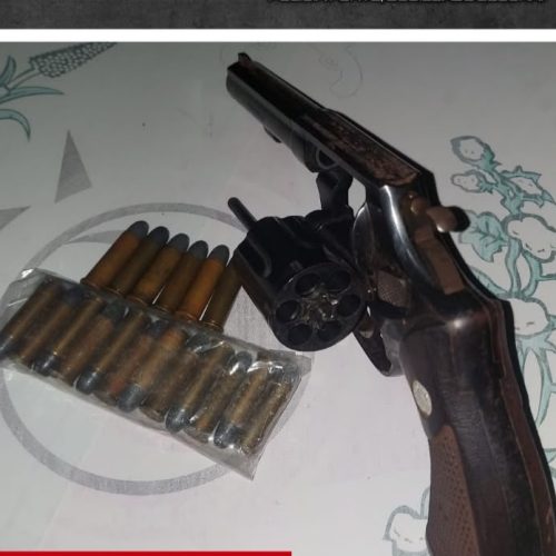 Polícia Militar prende homem por posse ilegal de arma de fogo e violência contra a mulher em Ouro Velho