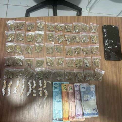 Polícia Militar apreende menor por ato infracional análogo ao tráfico de drogas em Sumé