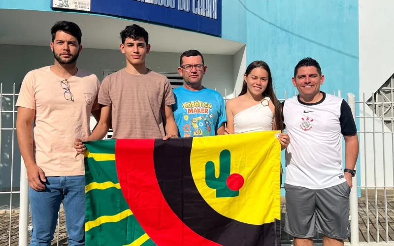 Jovens de São Domingos do Cariri representam o município no Troféu Norte-Nordeste de Atletismo Sub-16, em Fortaleza