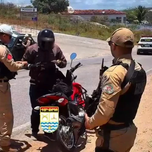 18º Batalhão da Polícia Militar intensifica policiamento e realiza Operação Paraíba Mais Segura em cinco municípios