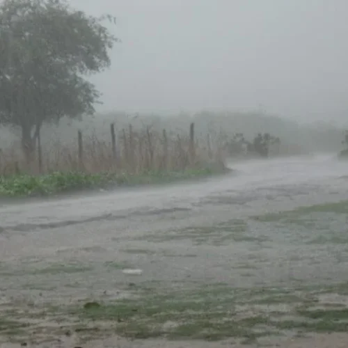 Inmet renova alertas de chuvas para toda a Paraíba nesta terça-feira (3)