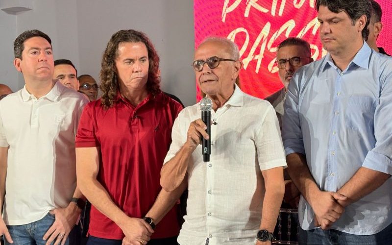 Cícero Lucena oficializa pré-candidatura ao Governo do Estado