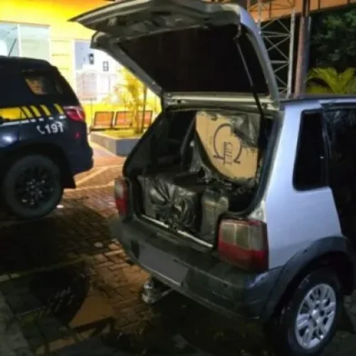 PRF apreende 7,5 mil maços de cigarros contrabandeados em Campina Grande