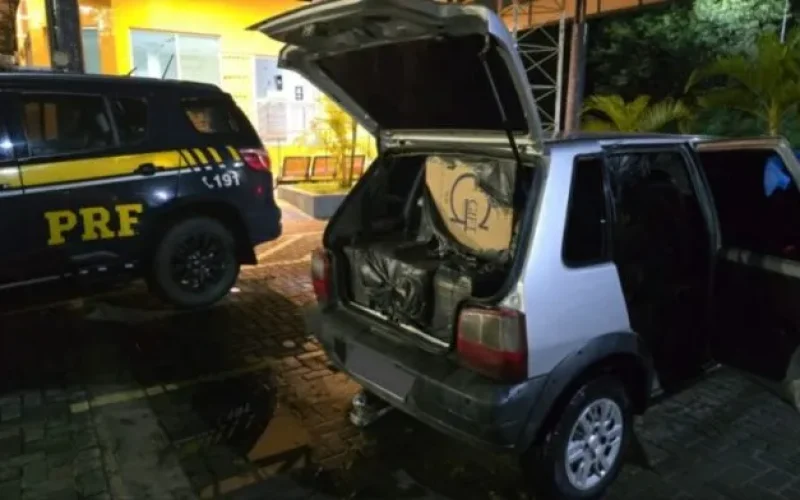 PRF apreende 7,5 mil maços de cigarros contrabandeados em Campina Grande