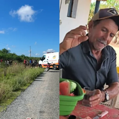 Motociclista morre em grave acidente na PB-196 entre Barra de São Miguel e Santa Cruz do Capibaribe