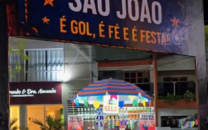 Homem é preso por agredir e fraturar braço de policial em festa de São João, no Sertão