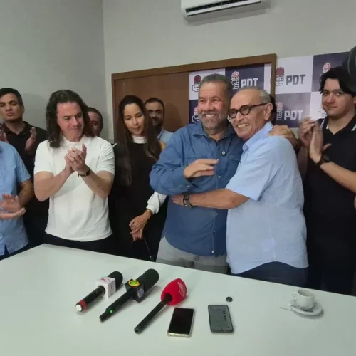 Lupi confirma apoio do PDT a Cícero e Veneziano e diz que Rafaella será mantida no partido