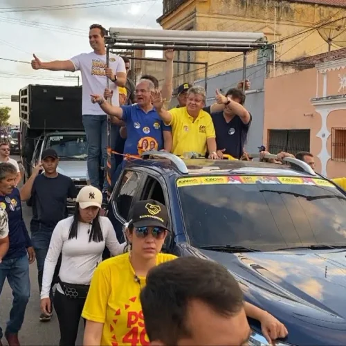 Região do Cariri terá dois dias de mobilização política com carreatas e comícios de Lucas Ribeiro neste final de semana