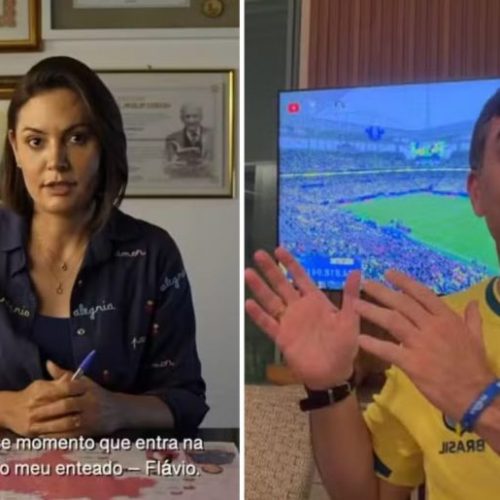Michelle diz a aliados que não quer concorrer ao Senado após crise com Flávio