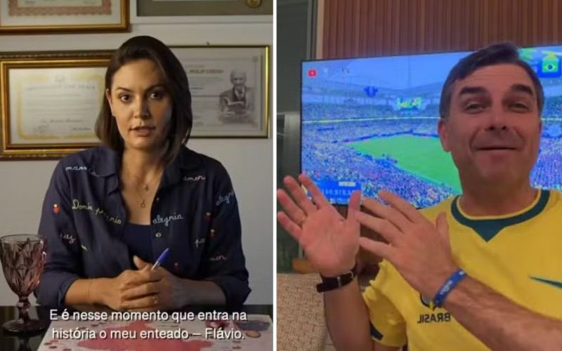 Michelle diz a aliados que não quer concorrer ao Senado após crise com Flávio